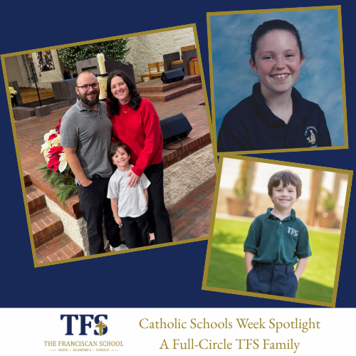 Catholic Schools Week Spotlight: A Full-Circle TFS Family