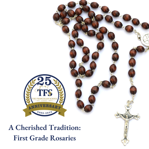 A Cherished Tradition: First Graders Craft Rosaries for First Communicants